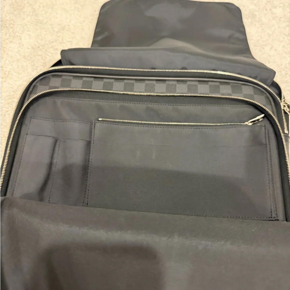 Louis Vuitton Graphite Checkered Carry on bag